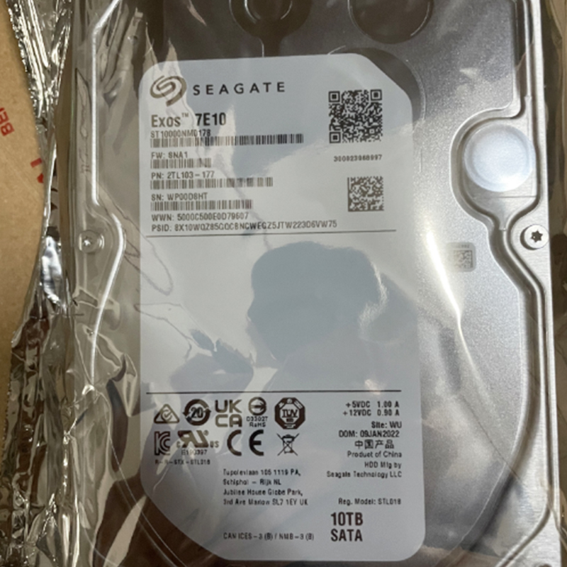 希捷【SEAGATE】ST10000NM017B 10TB 企业级硬盘 OEM 白标